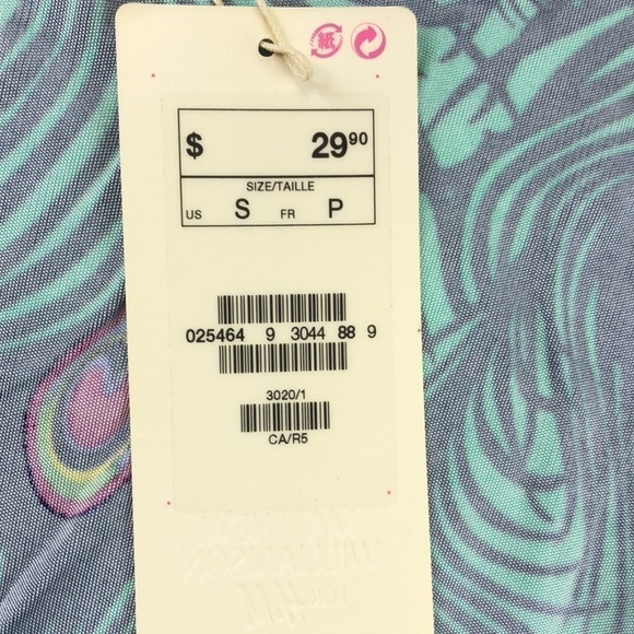 𝅺MATTHEW Williamson/H&M collab NWT peacock tank - Picture 5 of 5